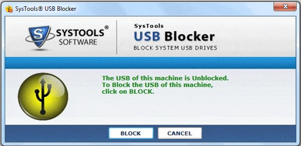 SysTools USB Blocker best USB blocking software