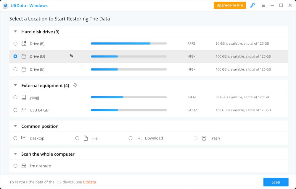 Tenorshare UltData – Windows Data Recovery