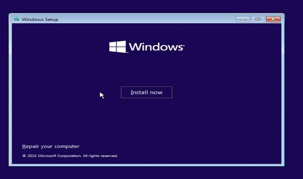 choose repair your computer to recover data from crashed Windows 10