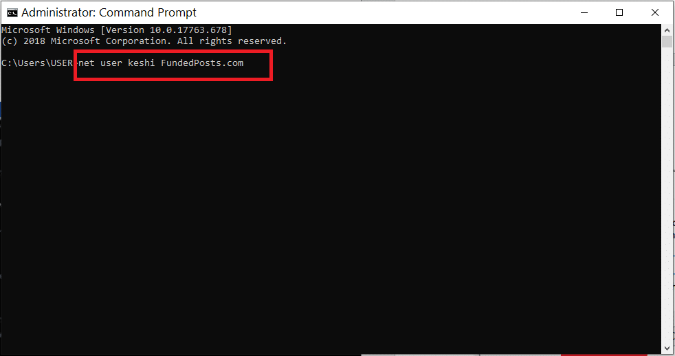 reset windows 8 password using cmd