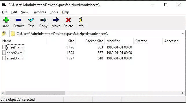 logiciel zip pour pirater le mot de passe Excel