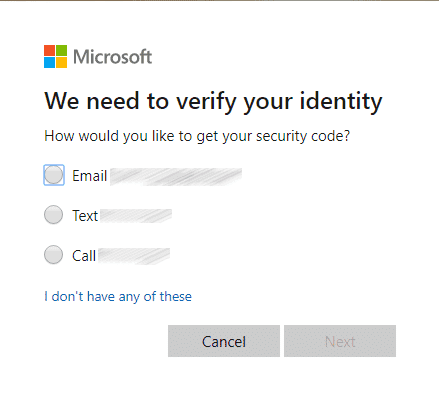 Wählen Sie eine Option aus und setzen Sie das Windows 8.1-Kennwort zurück