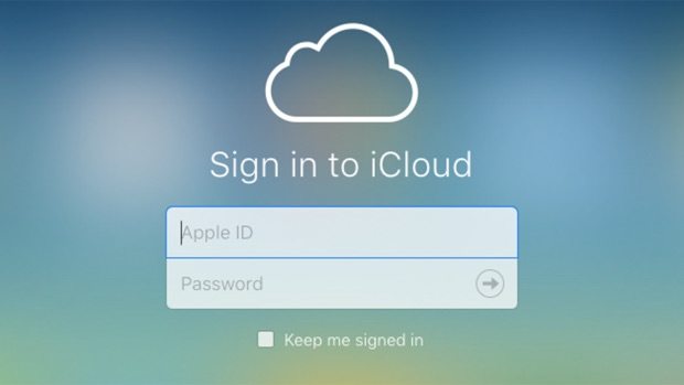 connectez-vous à iCloud