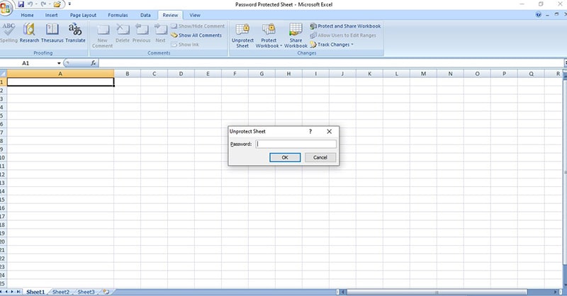 remove password from excel 2010 with password