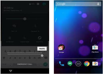 steps to bypass Android lock screen using emergency call