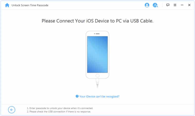 connect the iDevice to computer